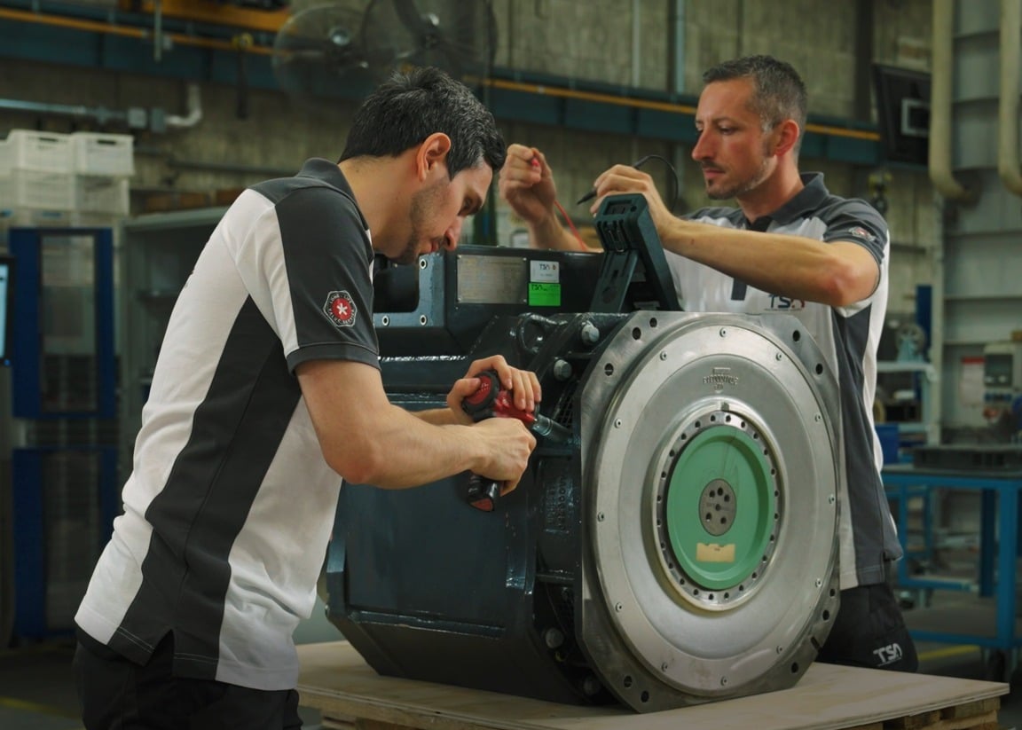 Infobus - TSA z silnikami elektrycznymi HD.T3 także do większych autobusów, w tym regionalnych