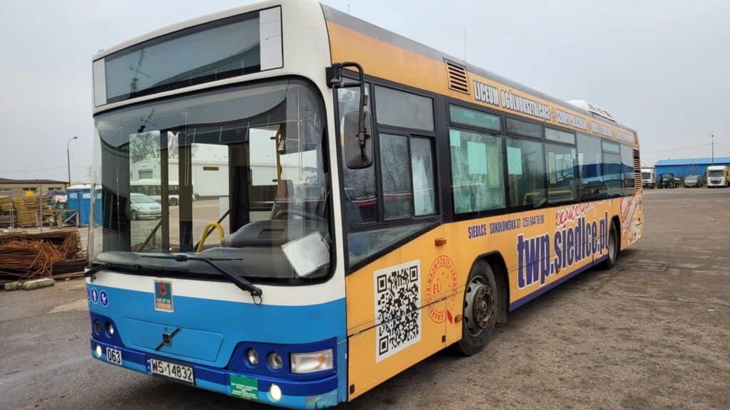 Autobusy Yutong U12 jeżdżą już po ulicach Siedlec / fot. Tomasz Hapunowicz - FB