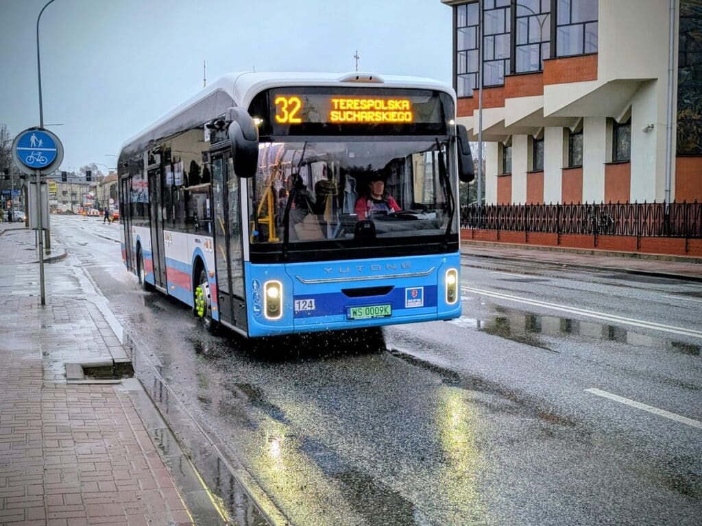 Autobusy Yutong U12 jeżdżą już po ulicach Siedlec