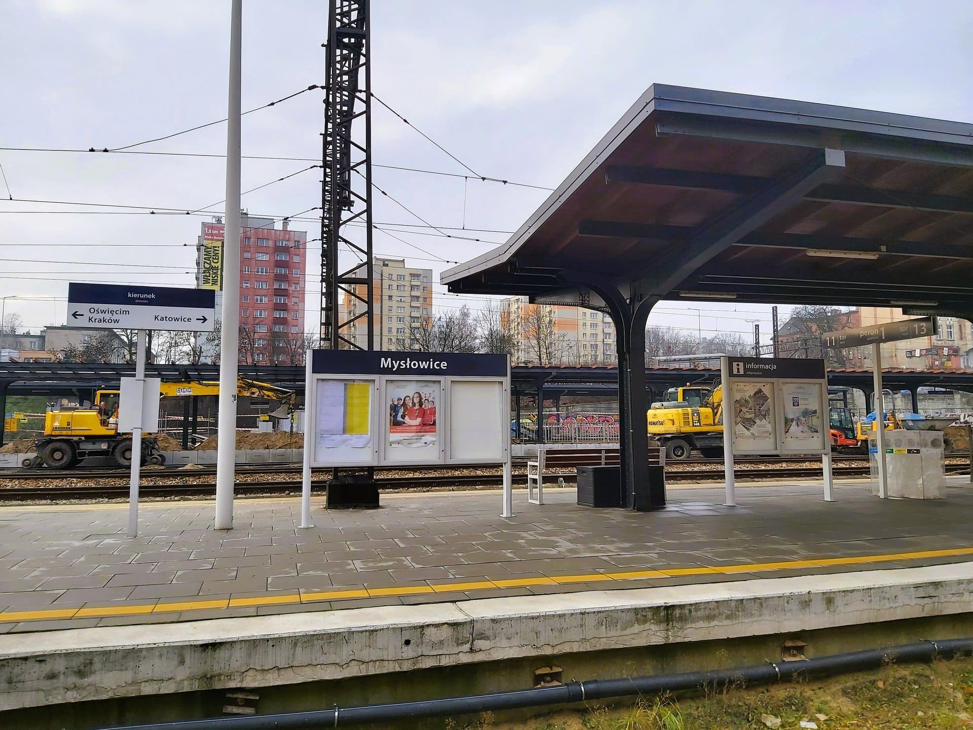 Inforail - Stacja Mysłowice zyska nowoczesne perony i infrastrukturę. Wiemy kiedy