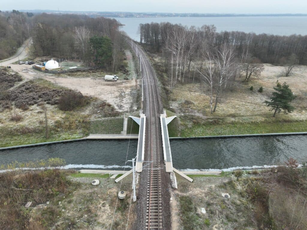 Pociągi wracają na trasę Giżycko – Korsze. Modernizacja linii nr 38 wchodzi w decydującą fazę foto: PKP PLK