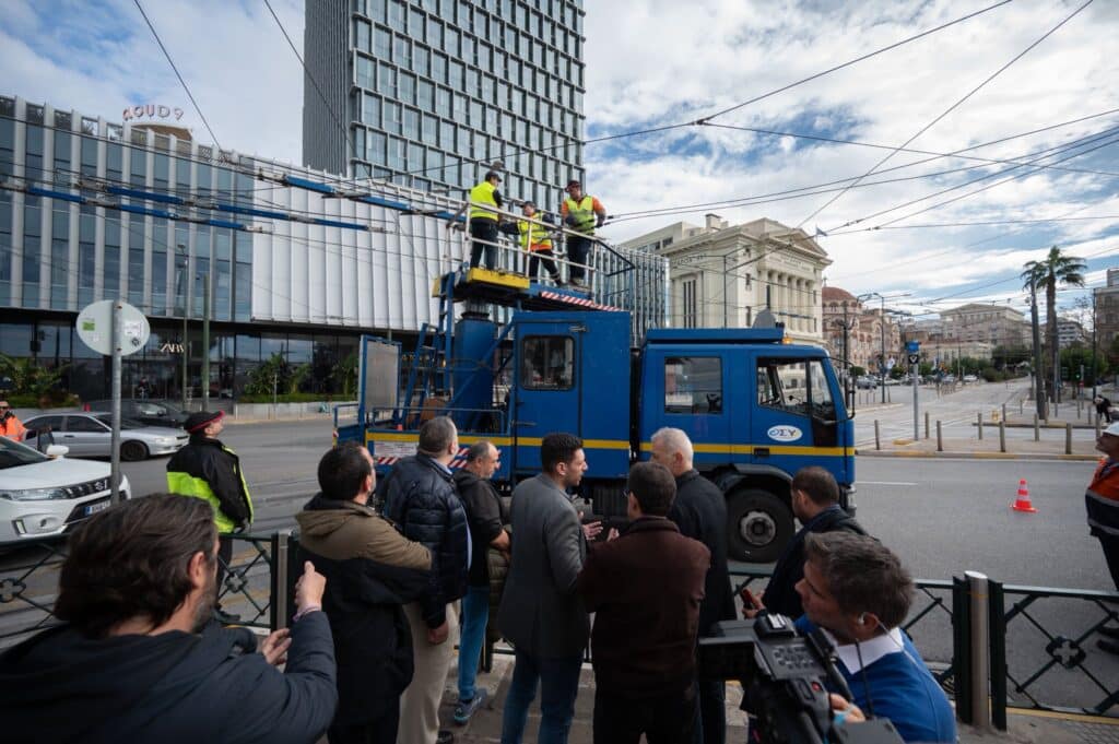 Ateny żegnają się z trolejbusami. Nadchodzi czas elektrobusów / fot. Konstantinos Kyranakis