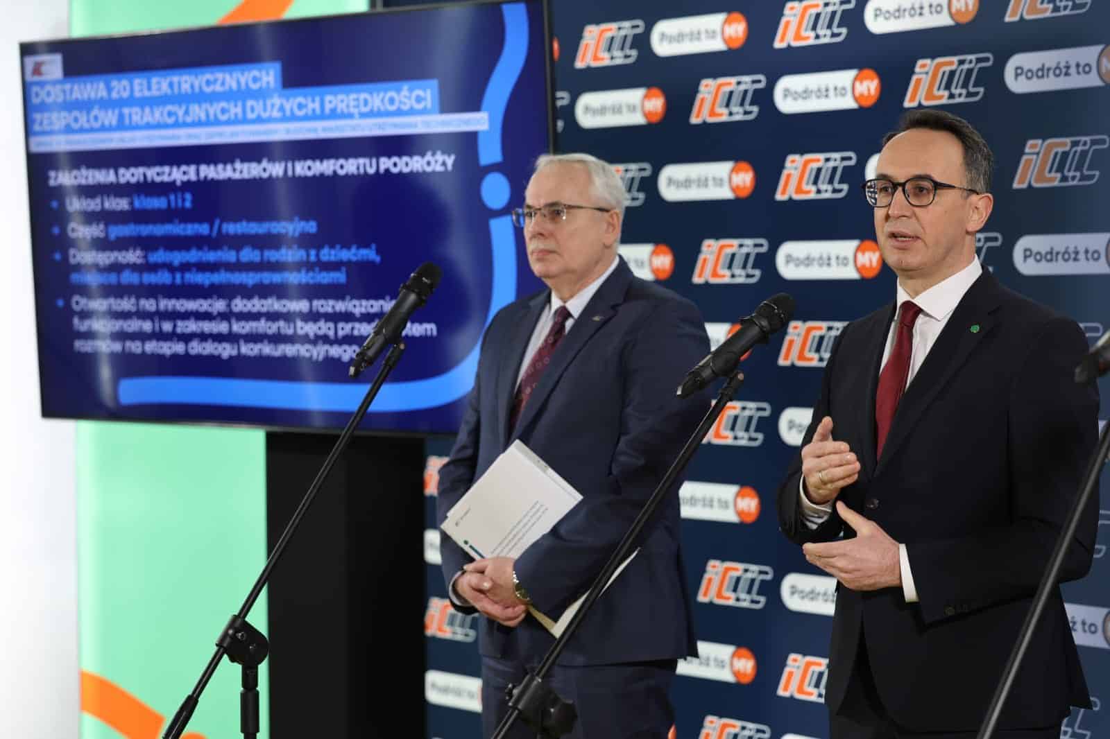 Inforail - Polscy producenci w grze o pociągi dużych prędkości dla PKP Intercity