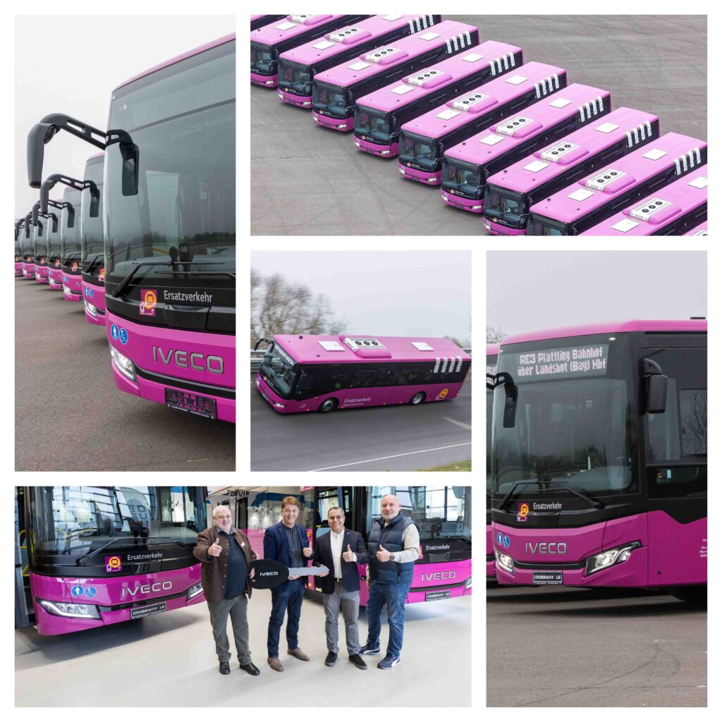 Niemiecki standard Zastępczej Komunikacji Autobusowej. Nowe Iveco Crossway z toaletą