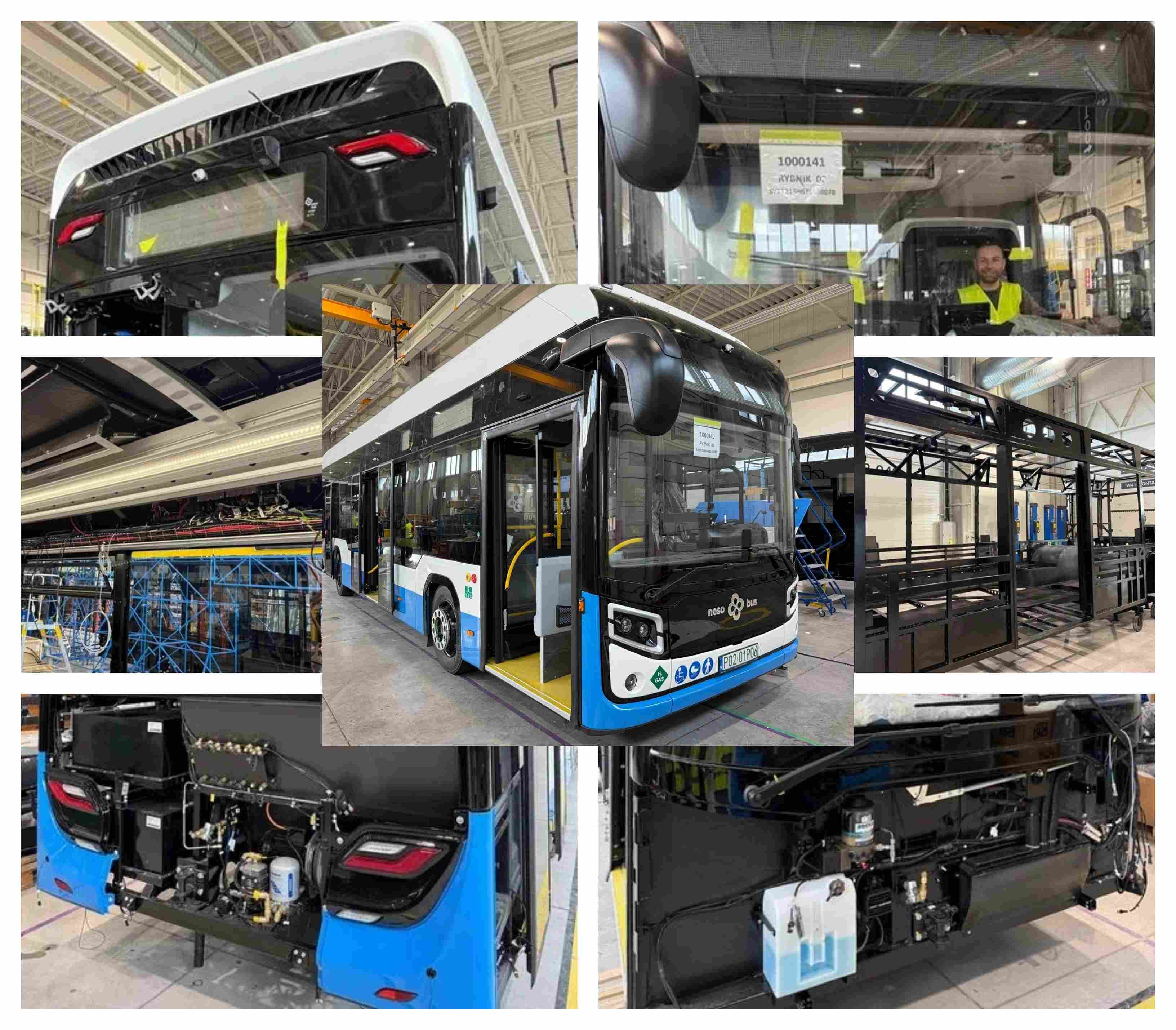 Infobus - Rośnie wodorowa flota Rybnika. Pierwsze NesoBusy z kontraktu na 11 sztuk odebrane