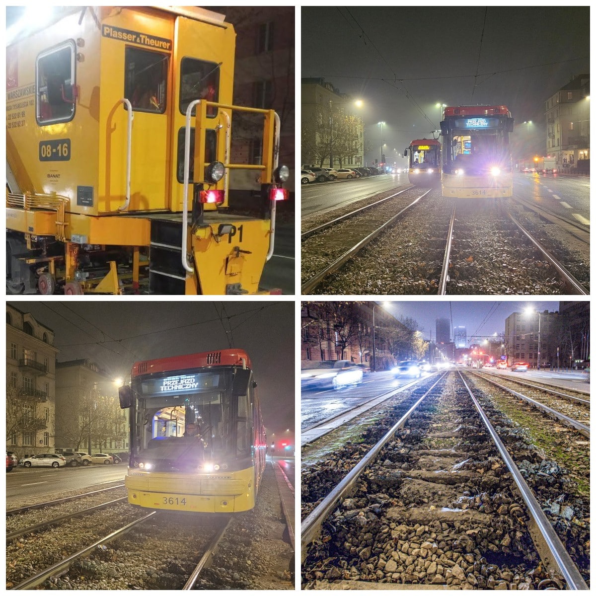 Infotram - Warszawa: Ograniczenia prędkości tramwajów w al. Niepodległości