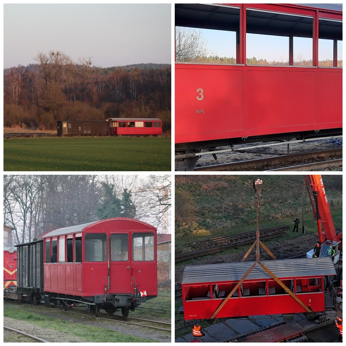 Inforail - Wagon pasażerski z 1889 roku trafił do Koszalina. Historyczny tabor w prezencie ze Szwajcarii