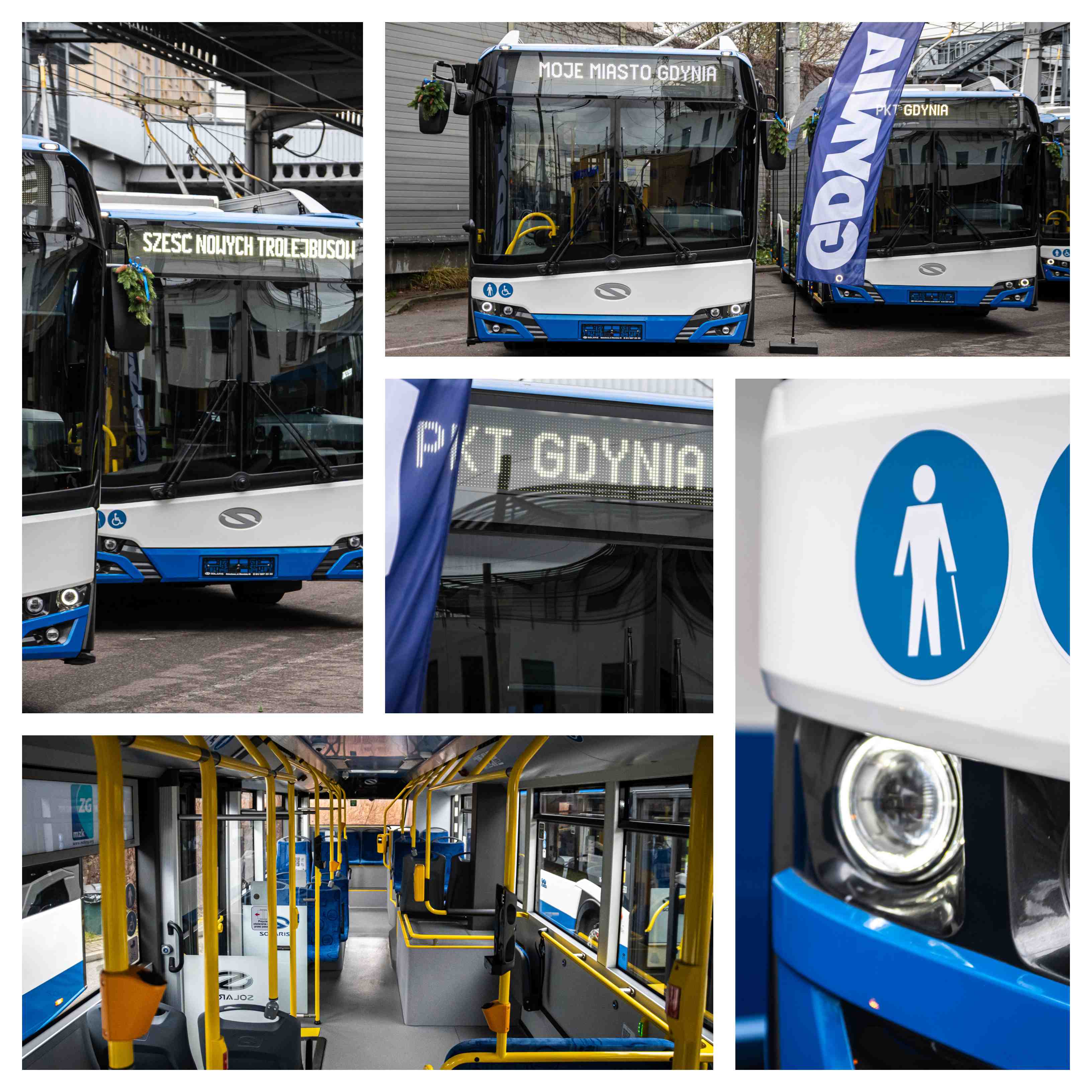 Infobus - PKM Gdynia odebrało sześć nowych trolejbusów Trollino 12M. M jak Medcom