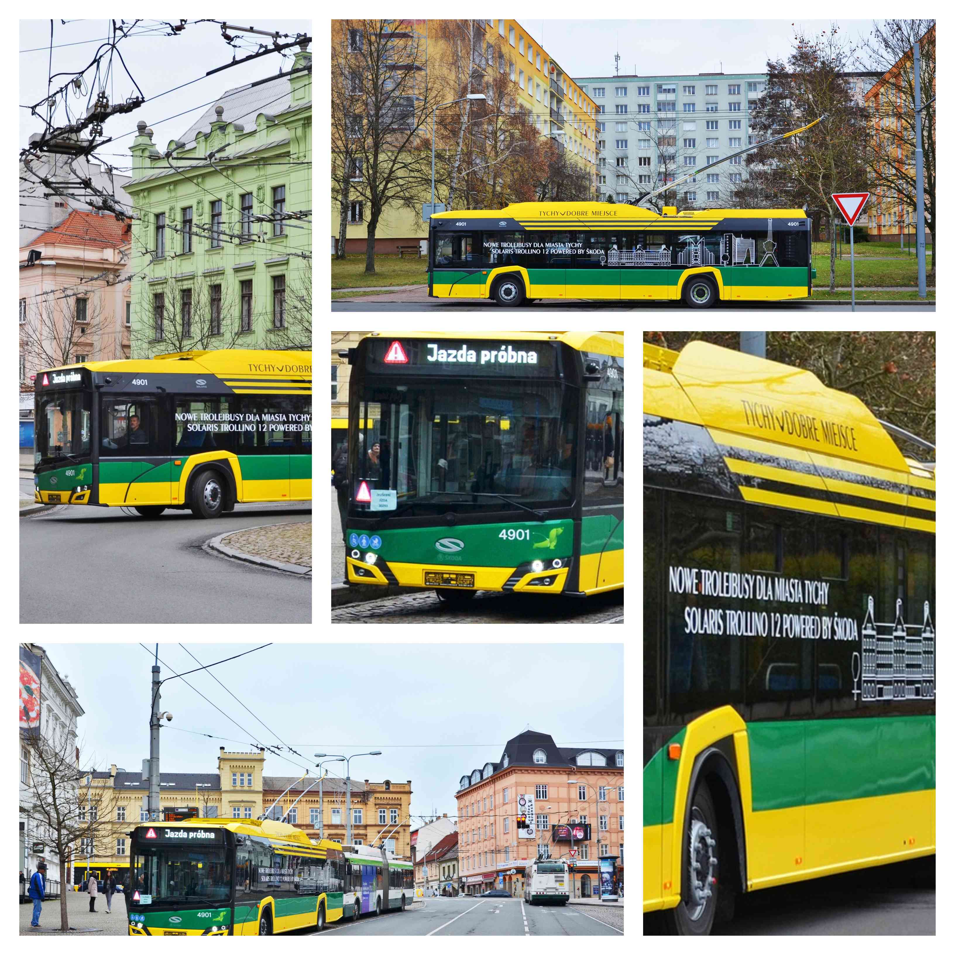 Infobus - Nowe trolejbusy dla TLT Tychów od Solarisa i Škody na finiszu. Pierwsze jazdy w Pilźnie