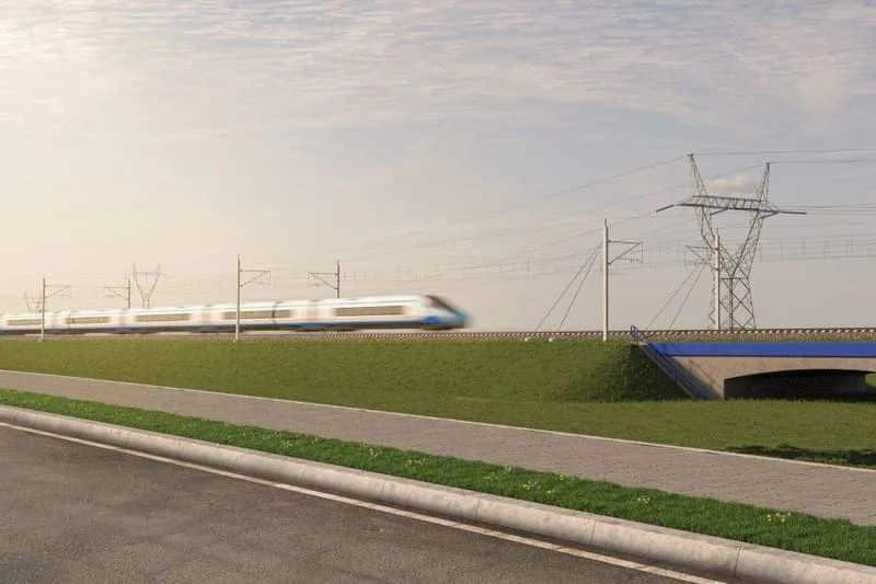 Inforail - CPK ogłasza przetarg na najważniejszy odcinek Kolei Dużych Prędkości. Linia nr 85 między Kotowicami a Portem Polska