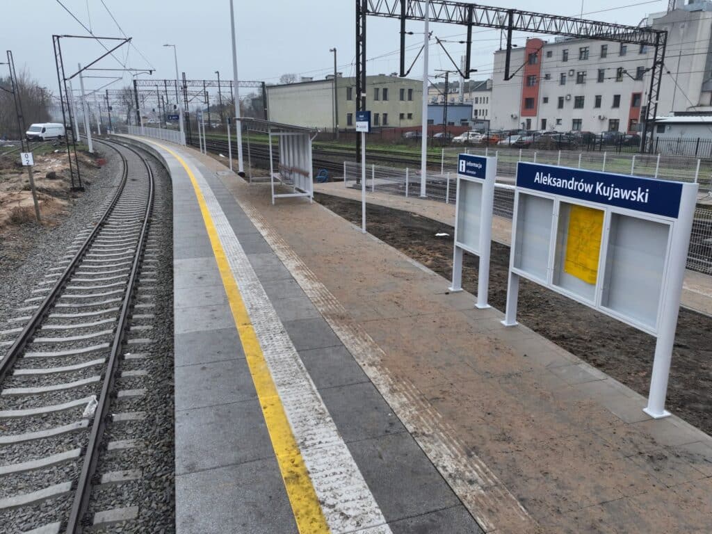 14 grudnia Ciechocinek wraca na kolejową mapę Polski. PKP PLK kończy inwestycję za 38 mln zł foto: PKP PLK