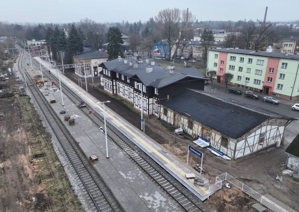 14 grudnia Ciechocinek wraca na kolejową mapę Polski. PKP PLK kończy inwestycję za 38 mln zł foto: PKP PLK