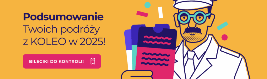 KOLEO przedstawia jedyne w branży kolejowej zestawienie podroży w 2025 roku