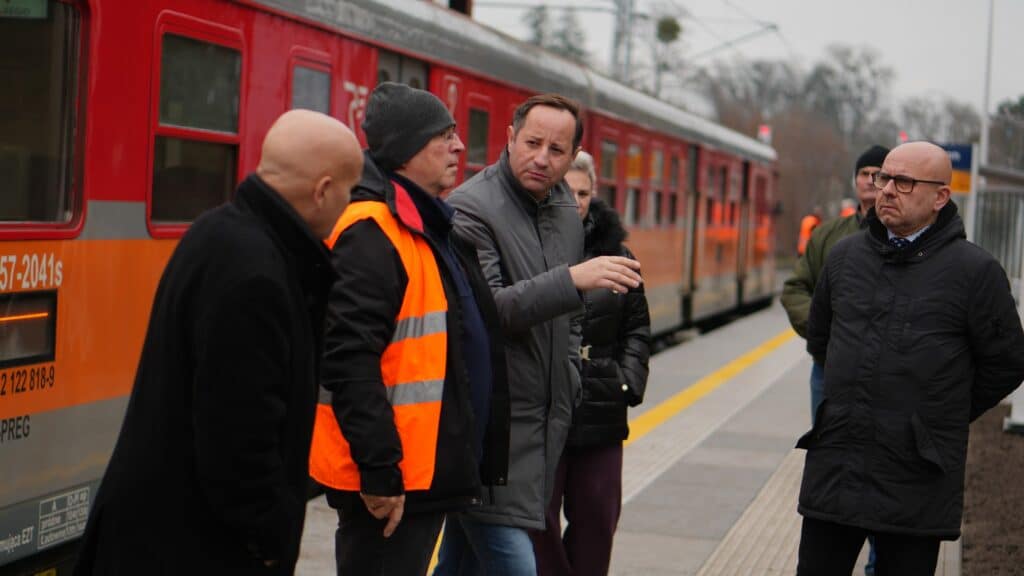 Przejazd techniczny pociągu do Ciechocinka