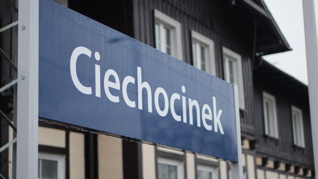 Przejazd techniczny pociągu do Ciechocinka