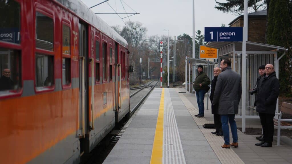 Przejazd techniczny pociągu do Ciechocinka