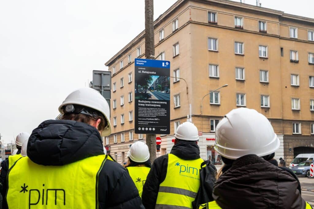 Budowa trasy tramwajowej na Ratajczaka