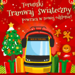 Toruński tramwaj świąteczny
