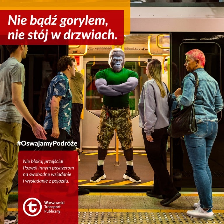 ZTM wycofuje kontrowersyjny plakat ze „świnią”. Warszawska komunikacja miejska wygasza kampanię po fali krytyki