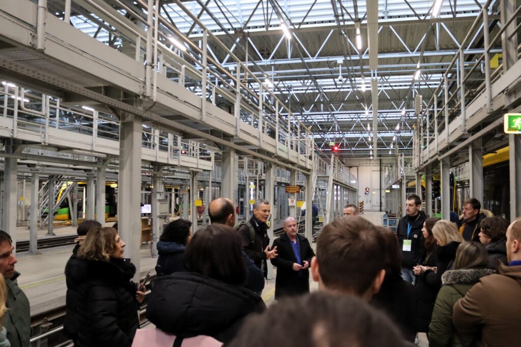 Wizyta w zajezdni MPK Poznań/foto: MPK Poznań