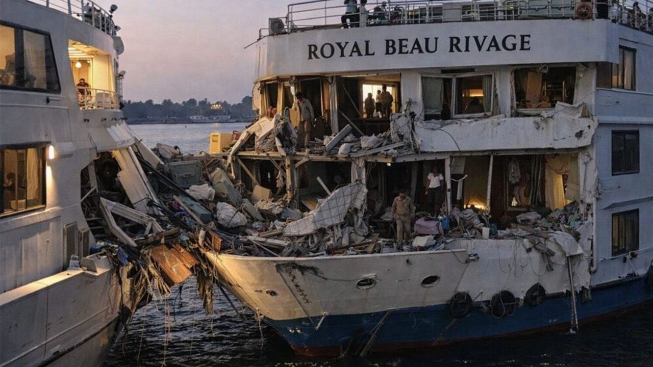 Infoship - Egipt: kolizja statków na Nilu. Zginęła włoska turystka