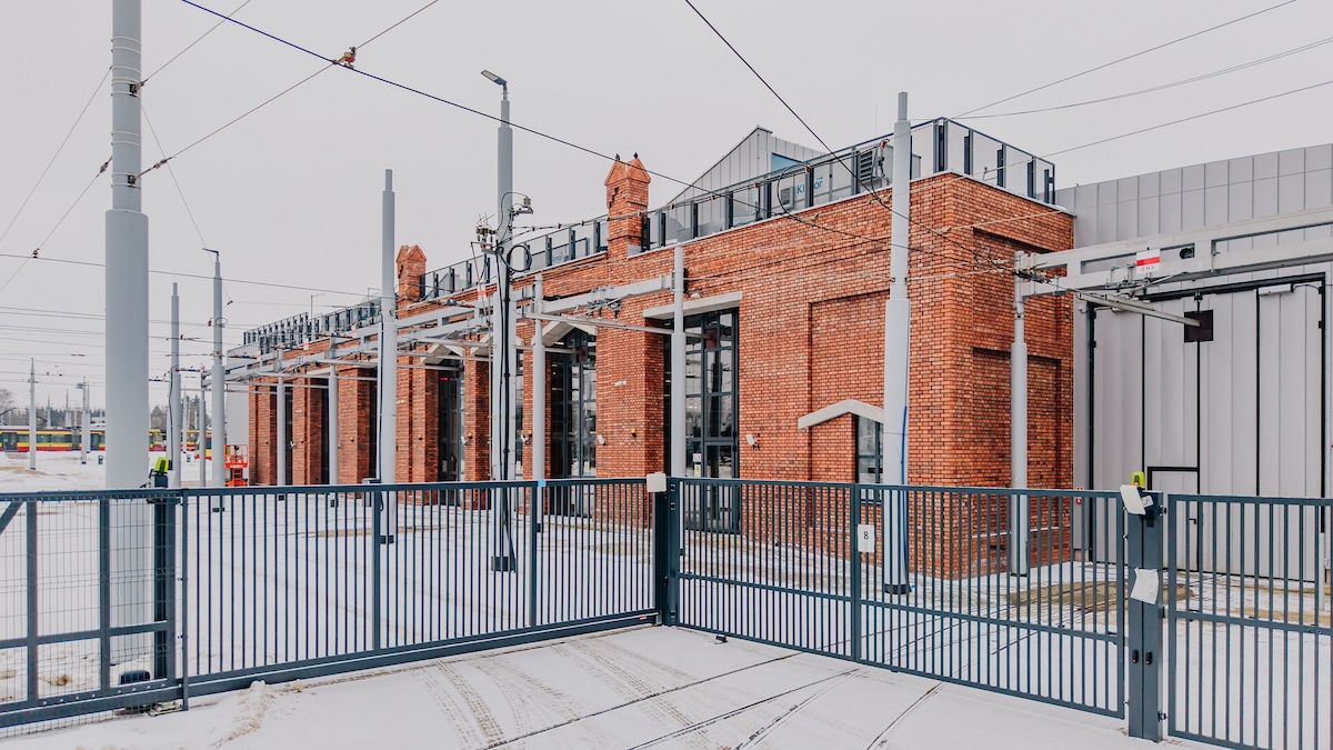 Infotram - Jedna z najstarszych i zarazem najnowocześniejszych zajezdni tramwajowych. W Łodzi