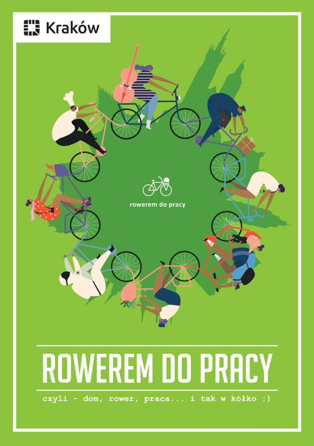 Infobike - Ruszyła 10. edycja kampanii „Rowerem do pracy”. Kraków ponownie stawia na codzienną mobilność