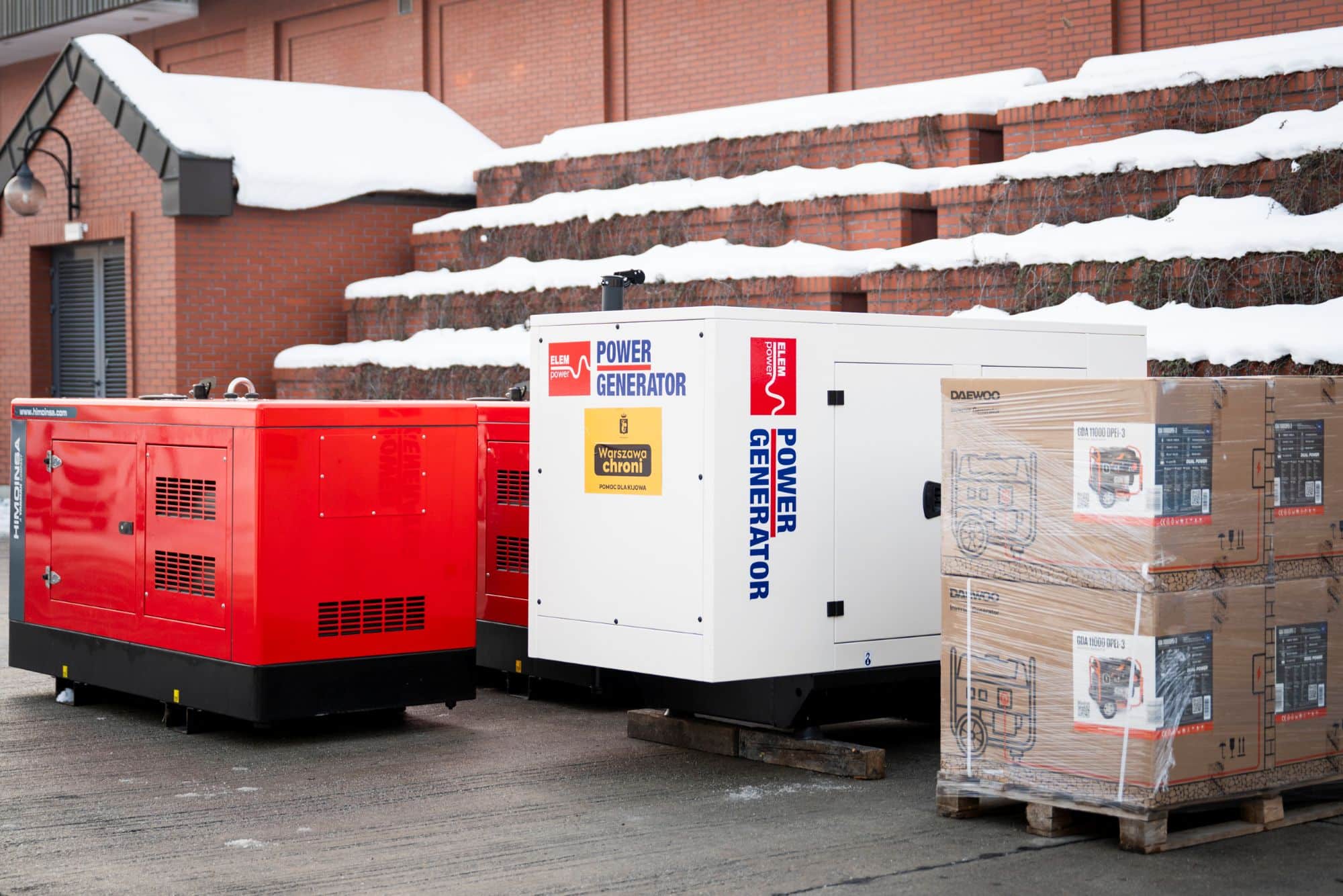 Infotram - Tramwaje Warszawskie, Metro Warszawskie i MZA włączają się w pomoc energetyczną dla Kijowa