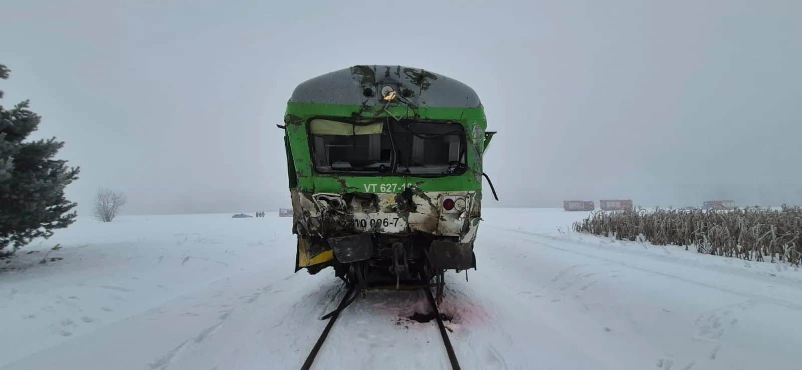 Inforail - Kolejny tragiczny wypadek na linii kolejowej nr 27. Szynobus zderzył się z koparką w Krępicy