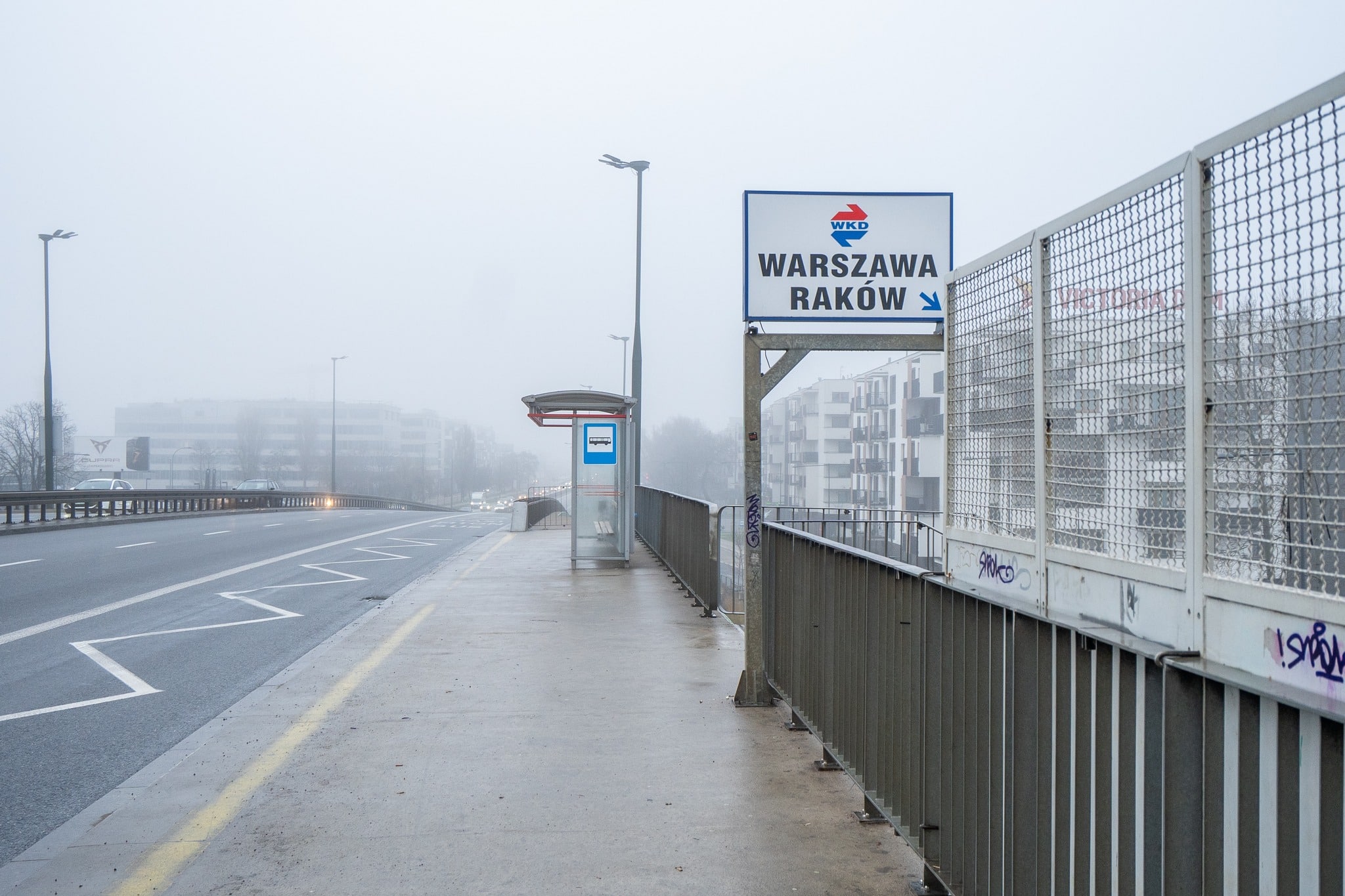 Inforail - Przebudowa przystanku WKD Warszawa Raków coraz bliżej. Powstanie naziemne przejście przez tory