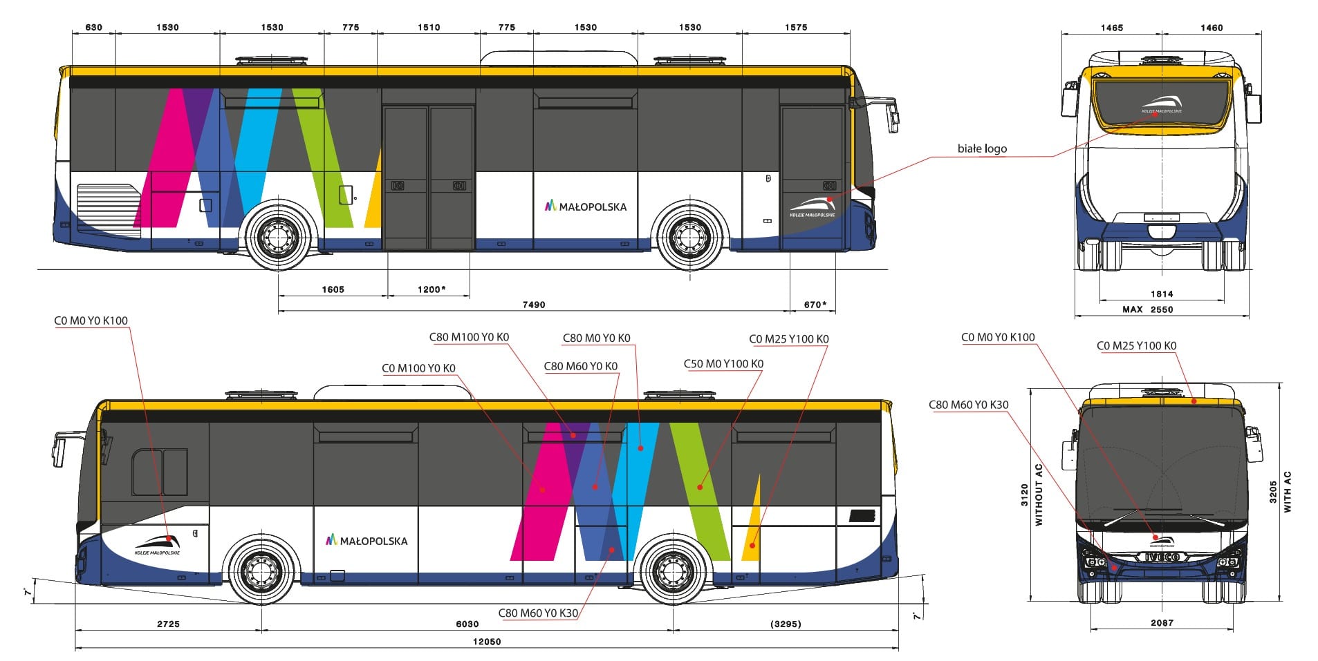 Infobus - Koleje Małopolskie otworzyły 10 autobusowych ofert na Małopolskie Linie Dowozowe