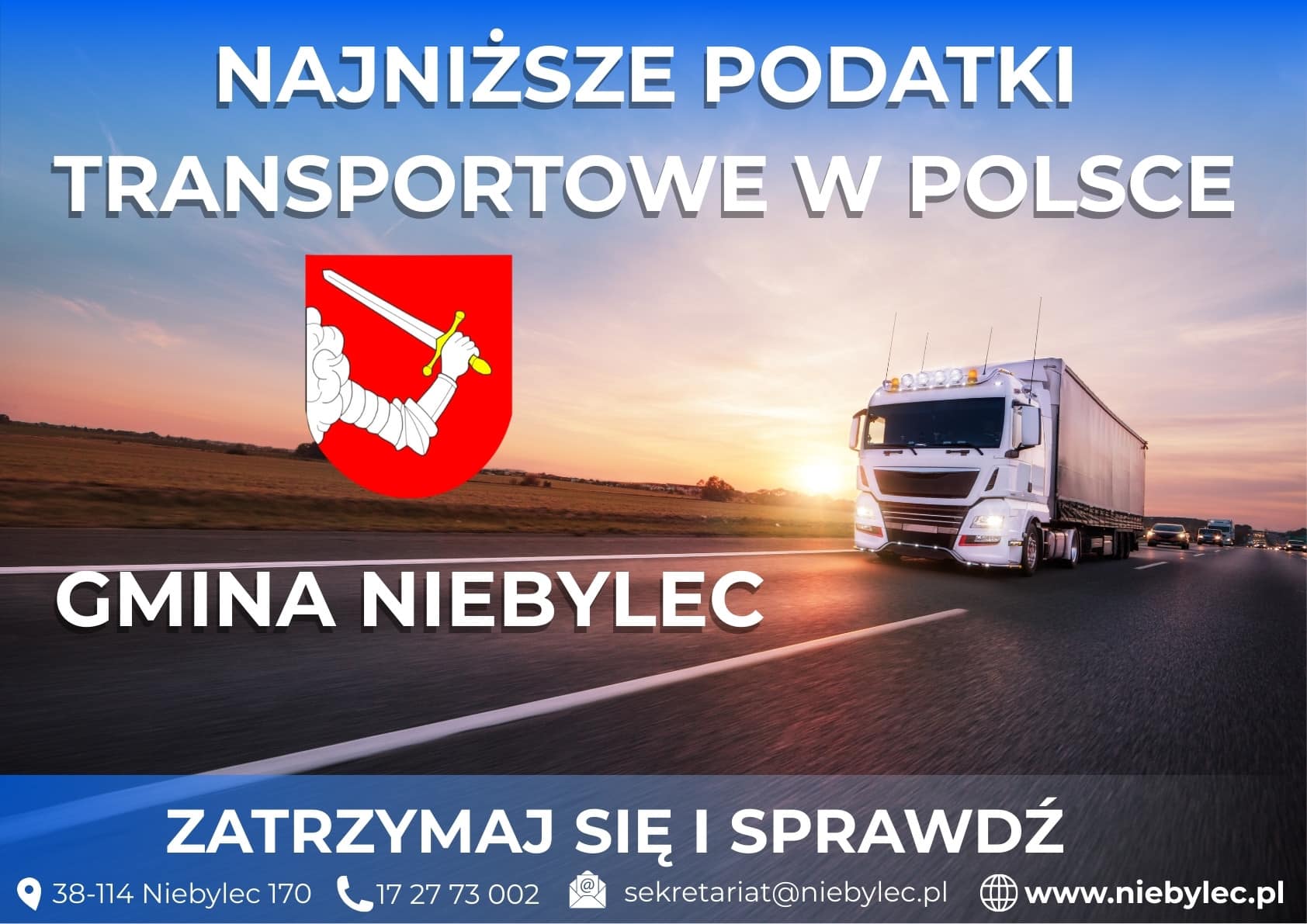 Infobus - Najniższe podatki od autobusów w Polsce. Do podium obok Lwówka i Rędzin dołącza Niebylec