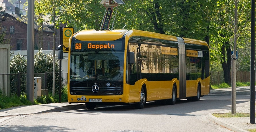Infobus - Daimler Buses wygrywa w DVB Drezno. Umowa ramowa do 45 autobusów elektrycznych