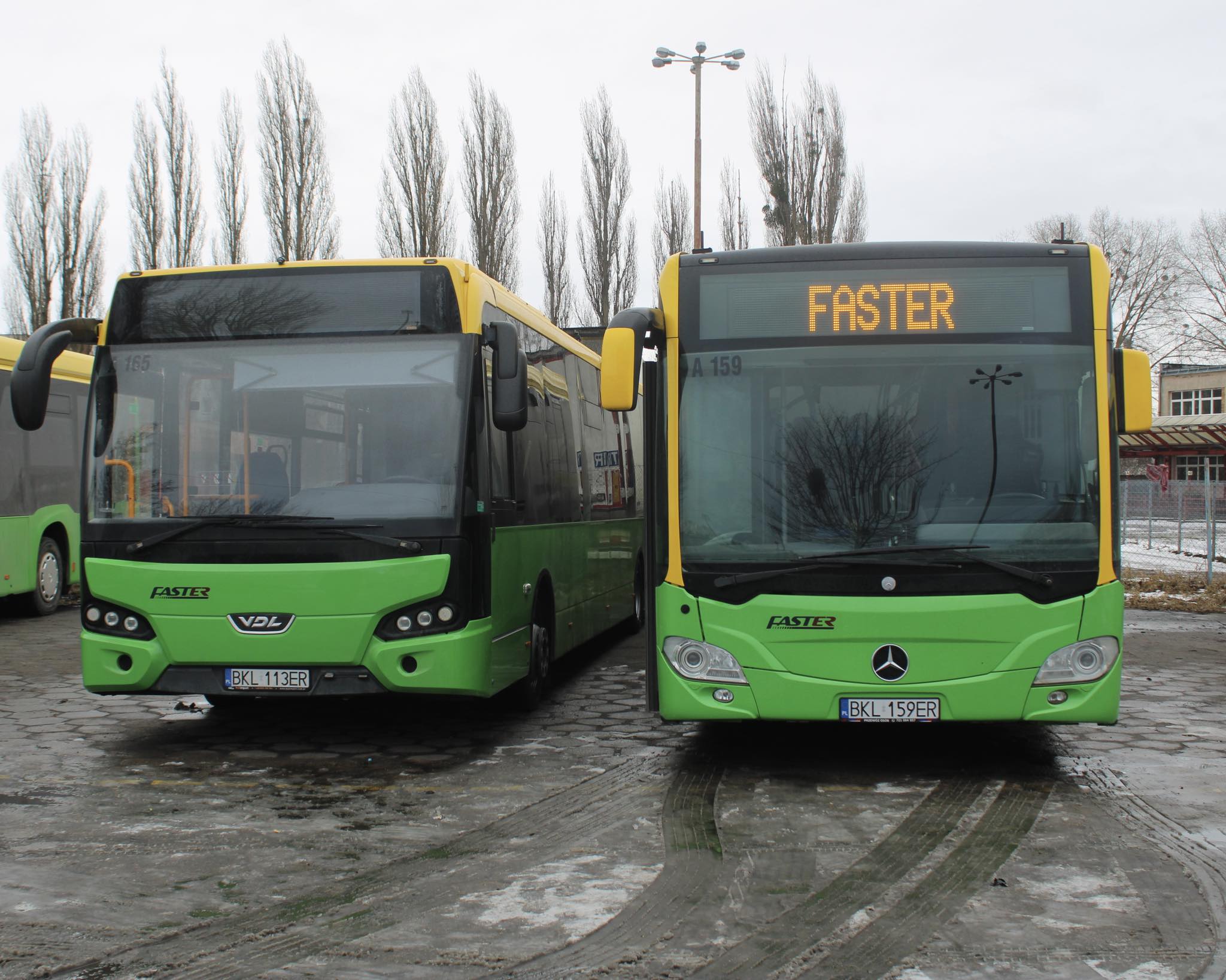 Infobus - Nowy operator na trasach w Powiecie Grudziądzkim. interesująca flota autobusów od Faster