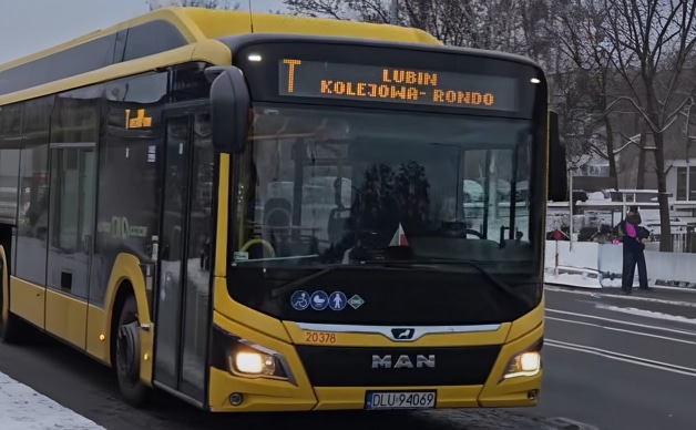 Infobus - Ruszyła ekspresowa linia autobusowa T: Polkowice-Lubin. Kiedyś zastąpi ją pociąg