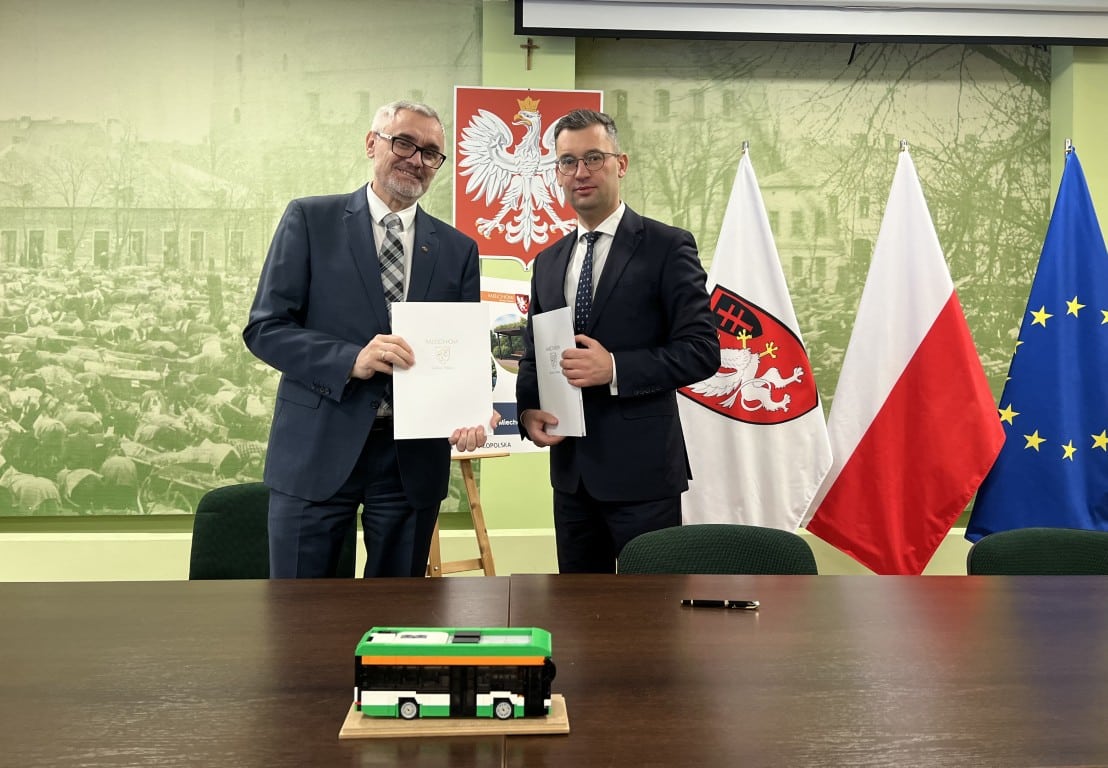 Infobus - Miechów ma umowę na kolejne autobusy elektryczne. Cały czas MIDI od Solarisa