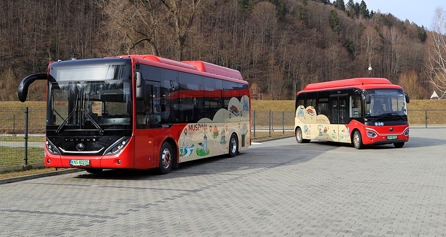 Infobus - Sochaczew z ofertami na MINI i MIDI autobusy elektryczne i ładowarki dla ZKM