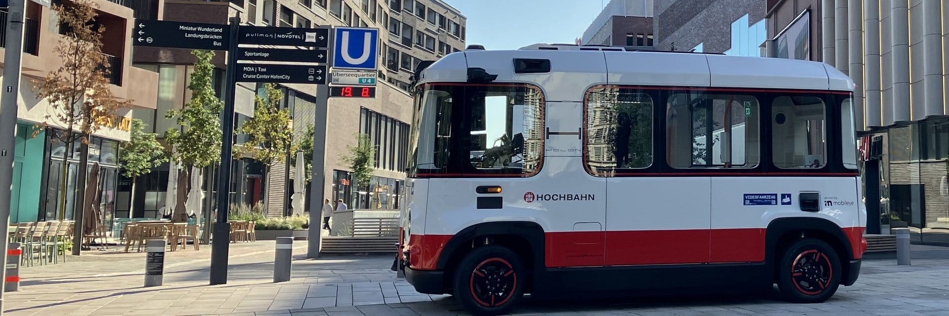 Infobus - Holon, ioki i Benteler – pierwszy w Europie full-service dla autonomicznego transportu publicznego