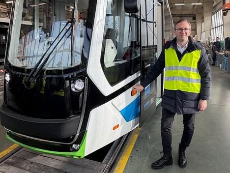 Infotram - Pierwszy Moderus Gamma dla Szczecina gotowy. Tak będą wyglądać nowe tramwaje