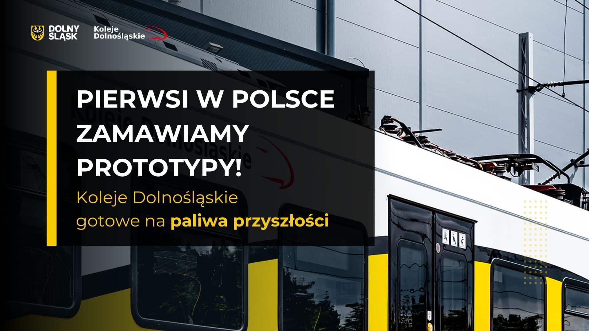 Inforail - Pierwsze w Polsce partnerstwo na testy prototypów bezemisyjnych pociągów. W Kolejach Dolnośląskich