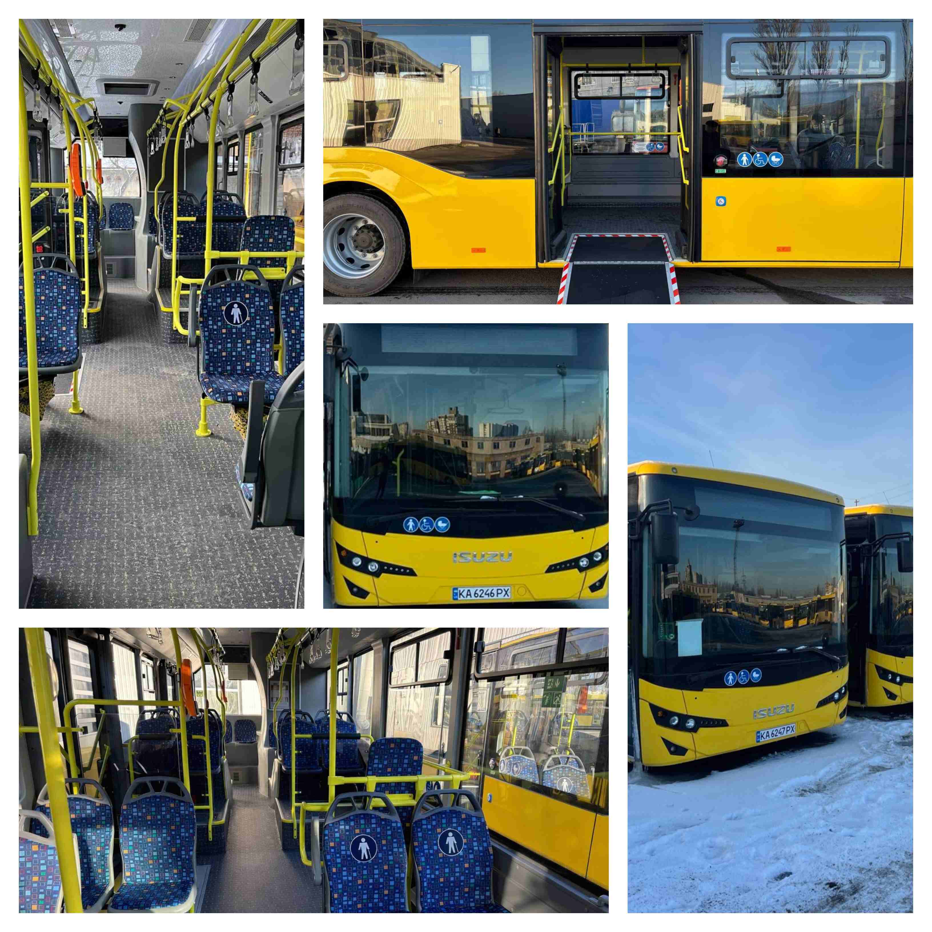 Infobus - Kijów ma już 60 autobusów Isuzu Citiport. Wszystkie z silnikami Cummins Euro 6