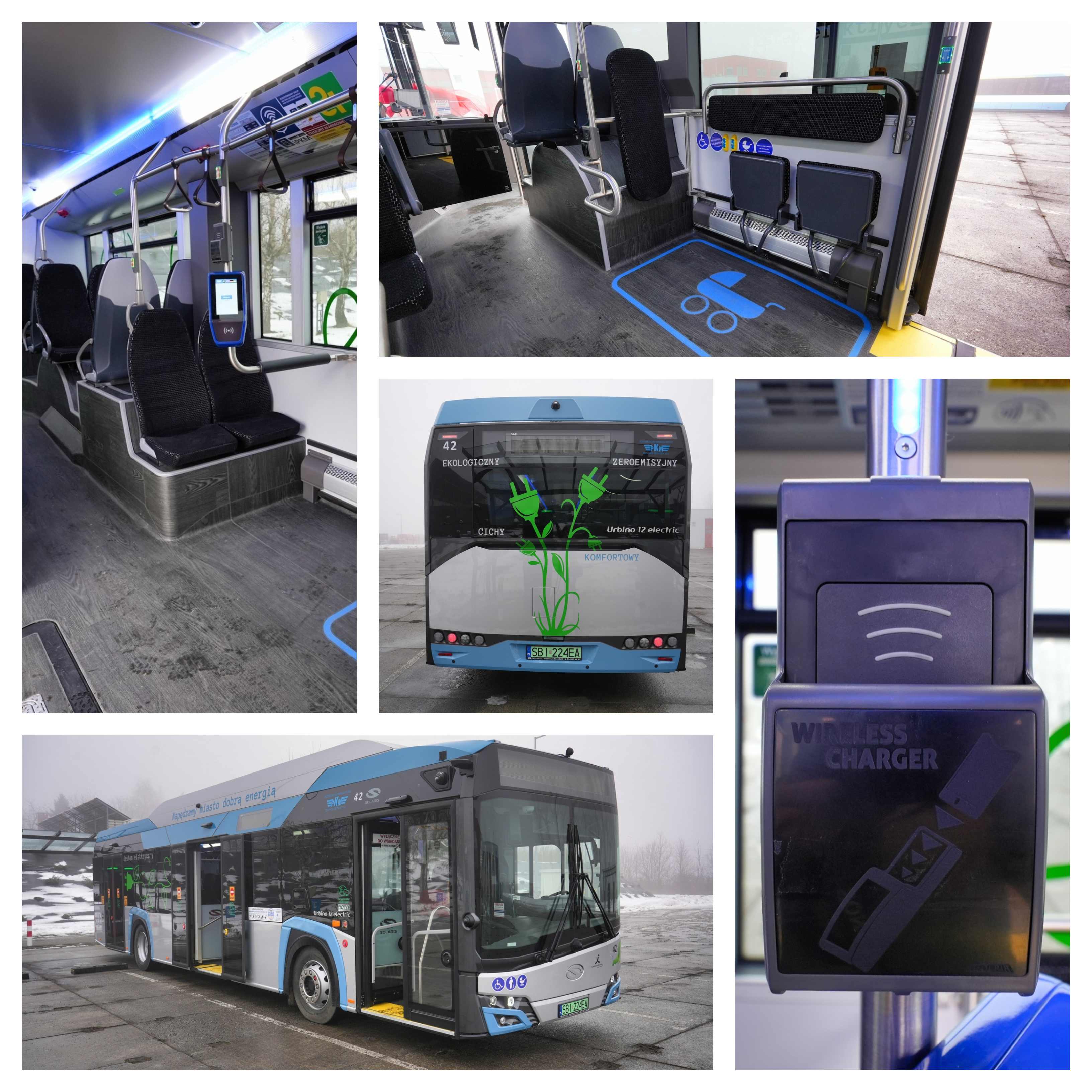 Infobus - PKM Czechowice-Dziedzice i pierwszy MAXI elektrobus na linii. Z ładowarkami indukcyjnymi