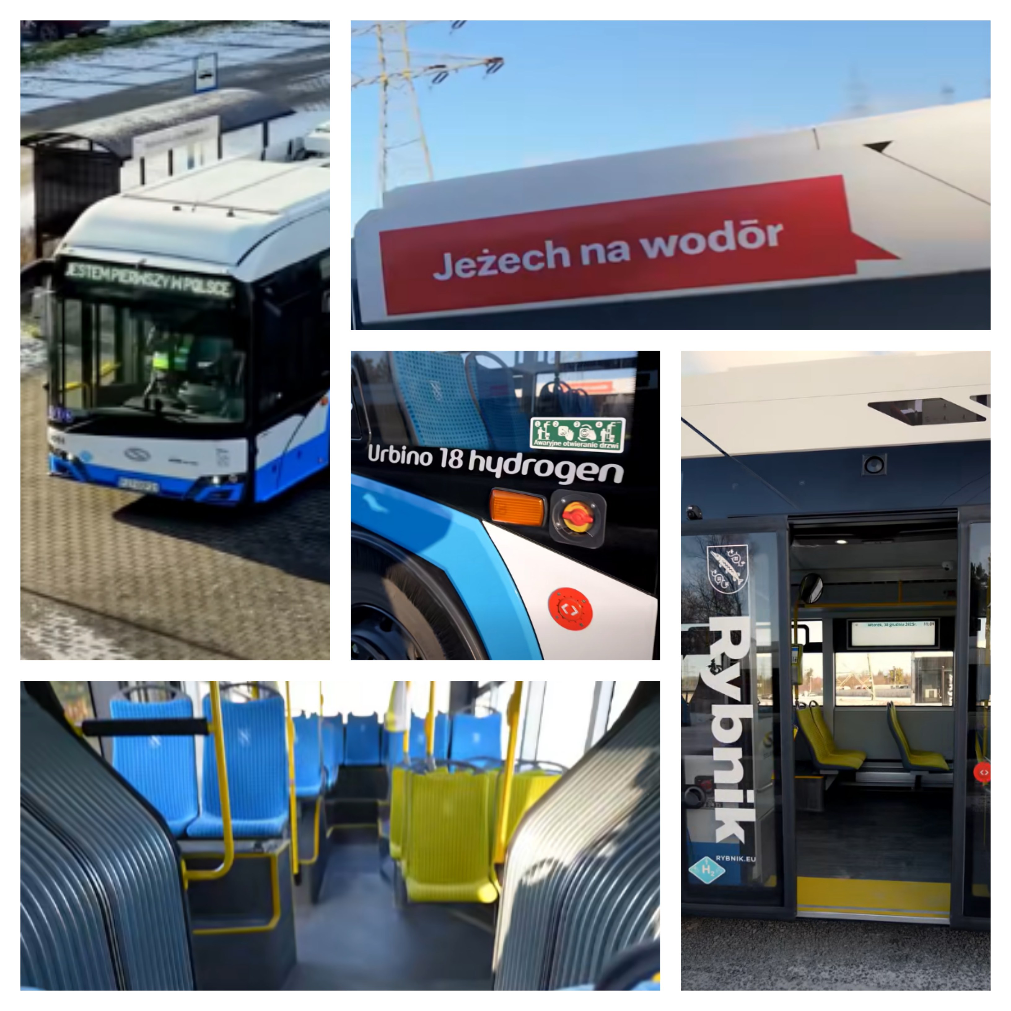 Infobus - Rybnik z pierwszym takim MEGA autobusem w Polsce: Solaris Urbino 18 hydrogen