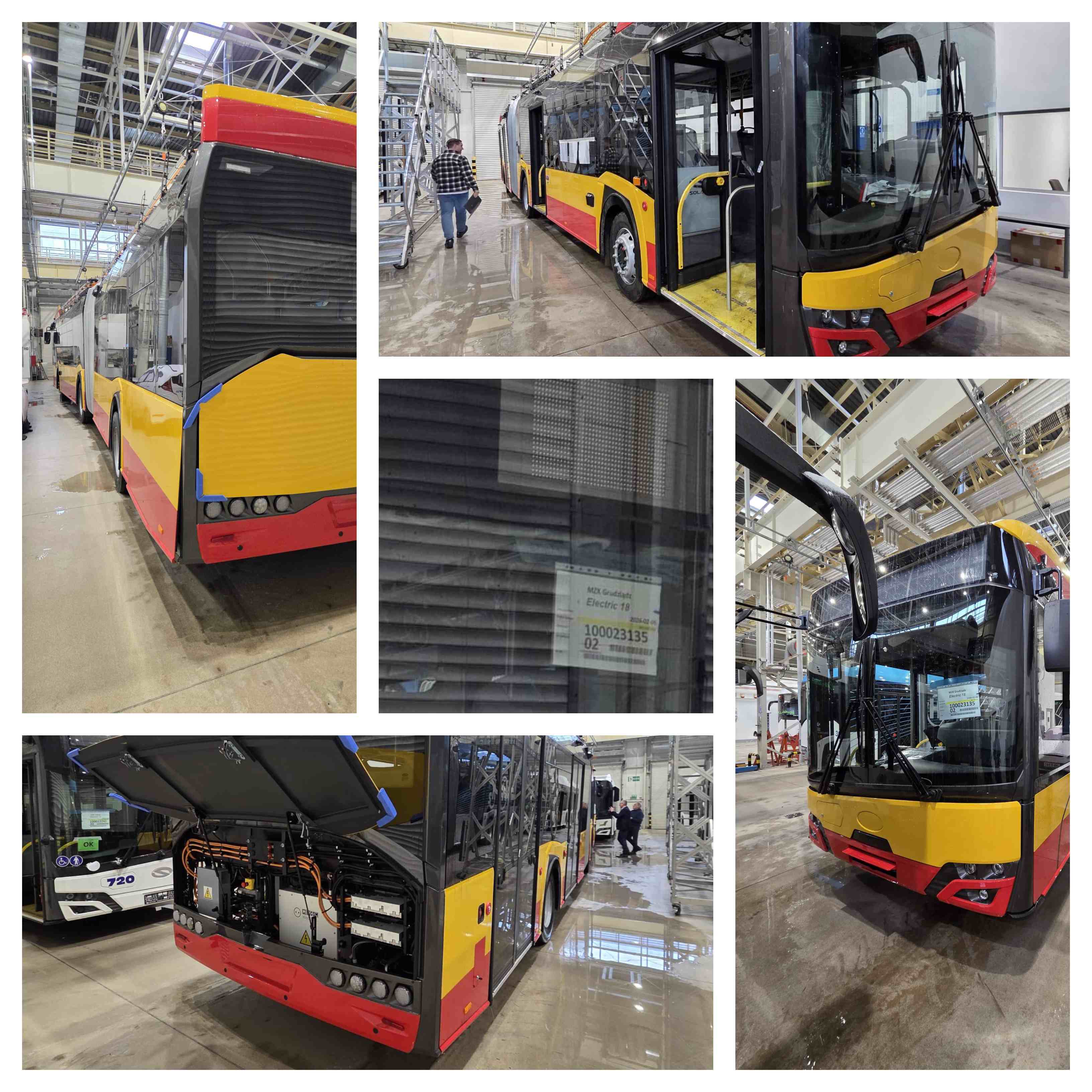 Infobus - Grudziądz odbiera pierwsze elektryczne przegubowce: Solaris Urbino 18 electric