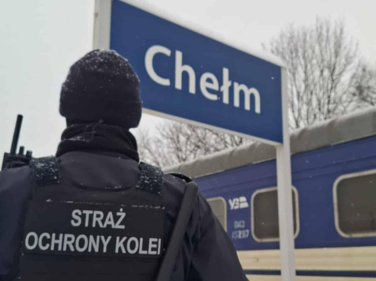 Inforail - Nietrzeźwy podróżny zatrzymany na stacji kolejowej w Chełmie. Szybka interwencja SOK