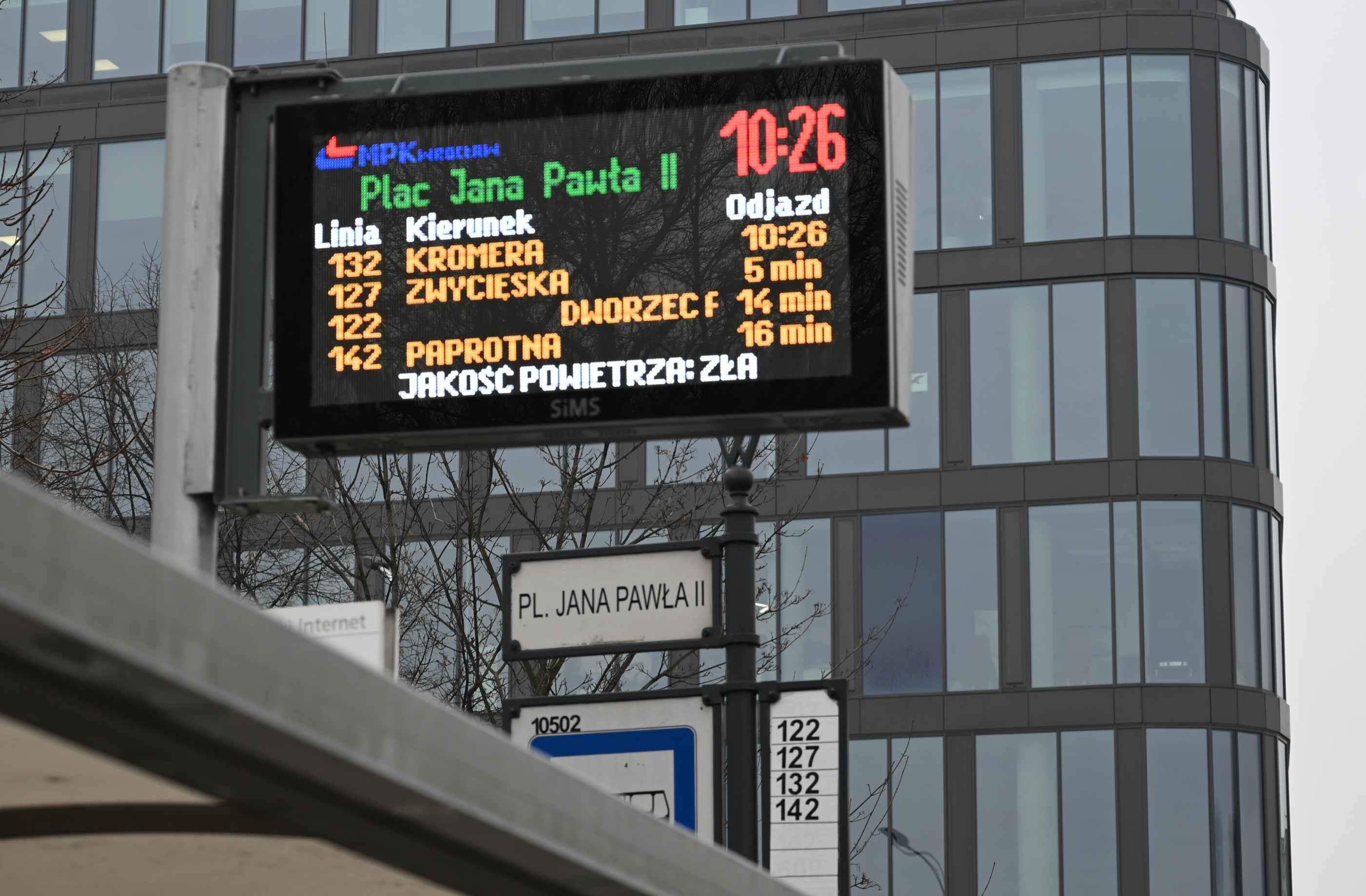 Infotrans - Wrocław testuje nową tablicę informacji pasażerskiej. Start pilotażu MPK – SiMS