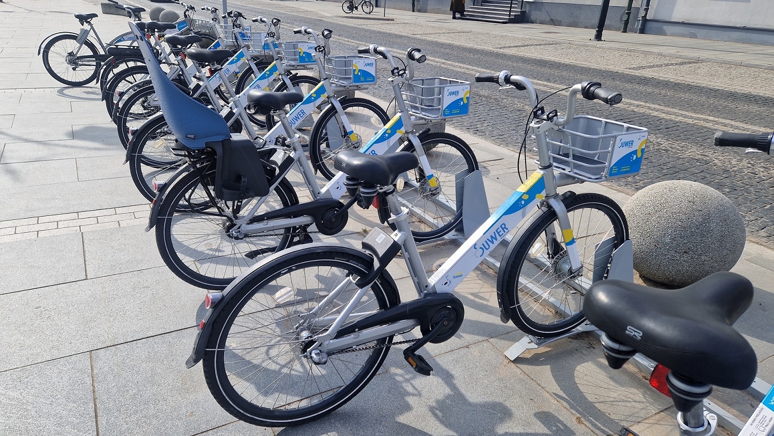 Infobike - SUWER wraca z nowością. W Suwałkach pojawią się wirtualne stacje rowerowe