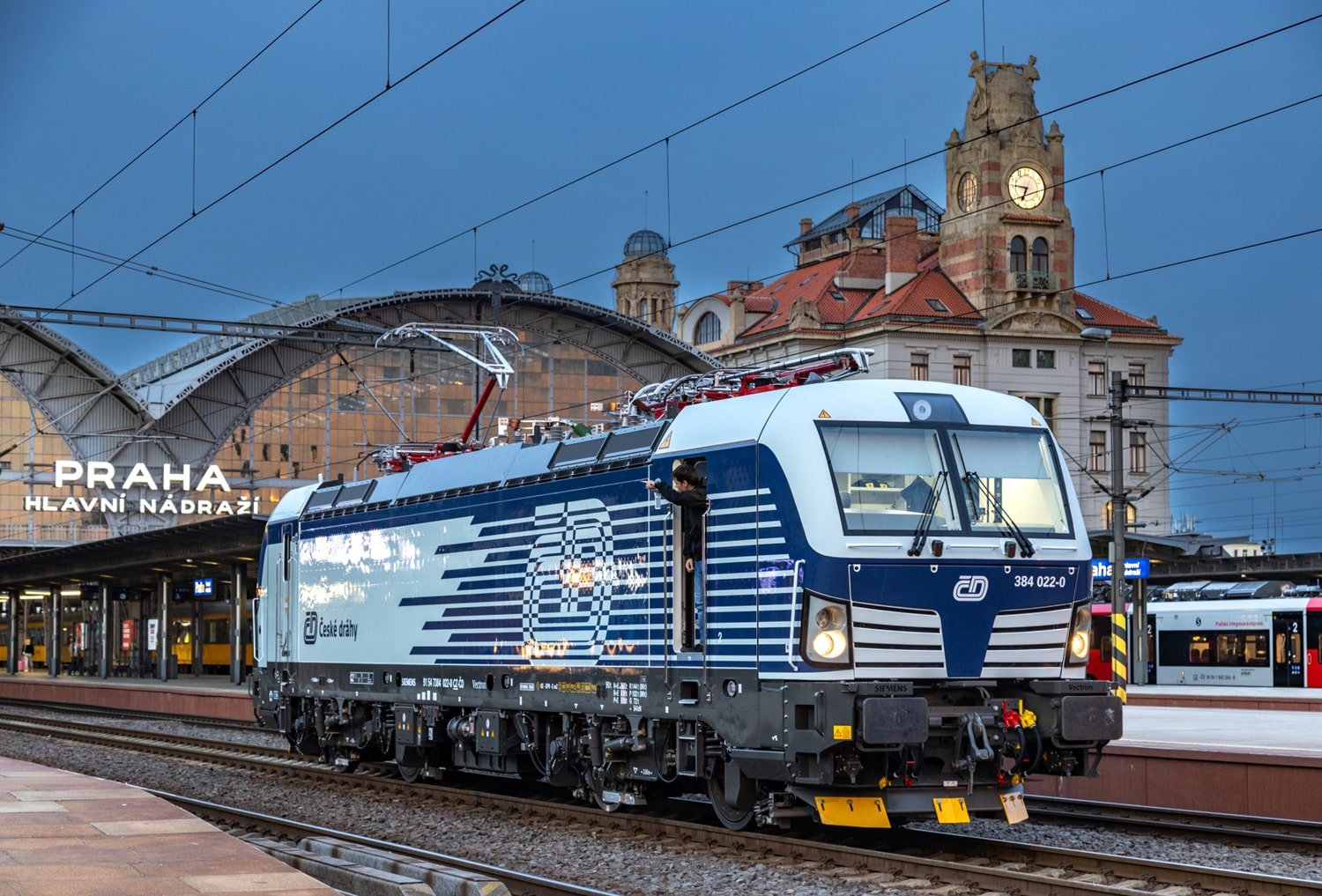 Inforail - České dráhy odebrały wszystkie lokomotywy Vectron 230 km/h. Do Pragi dotarł 50. egzemplarz