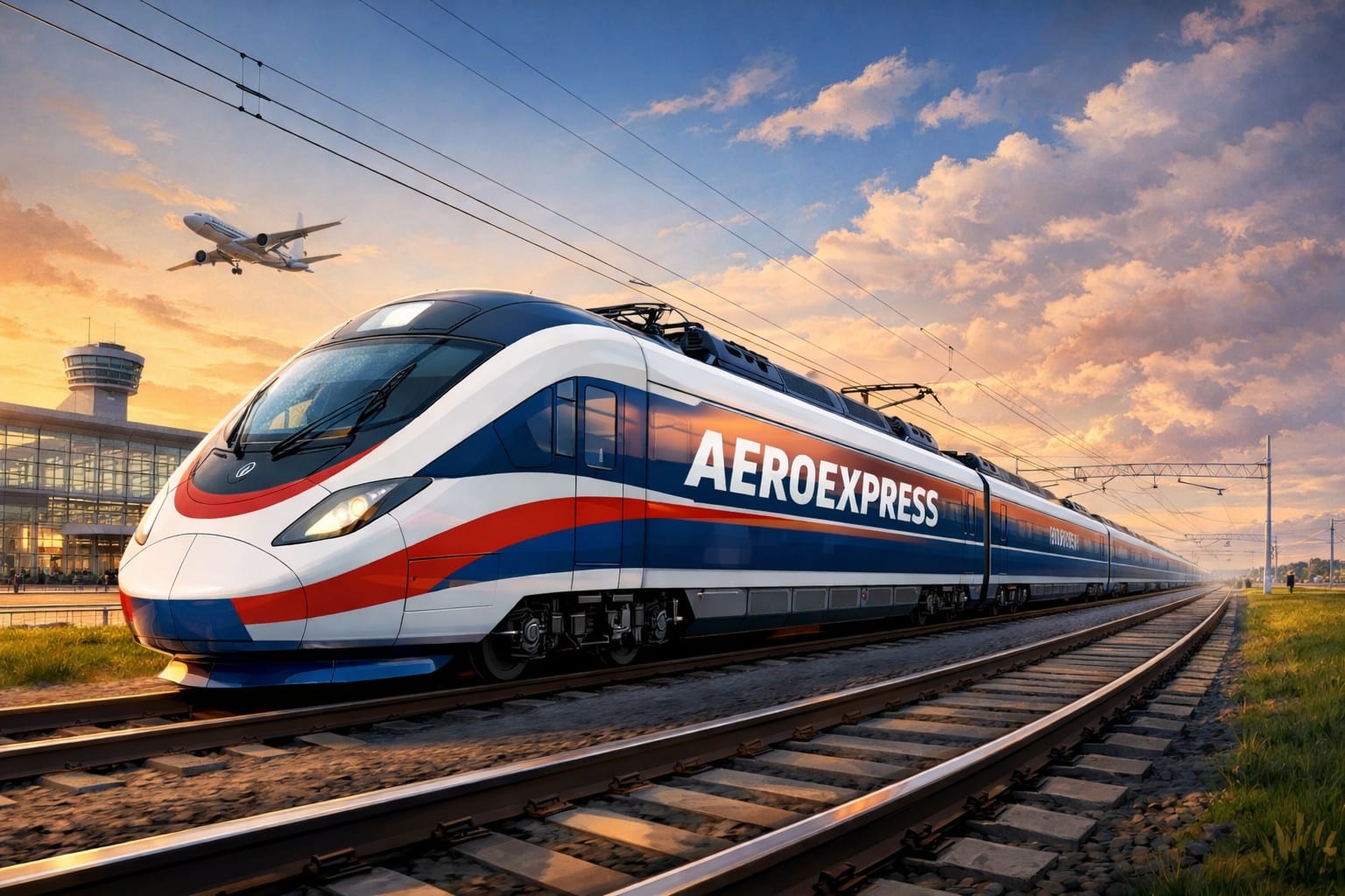 Inforail - W 2032 roku mają ruszyć Aero Expressy do Portu Polska