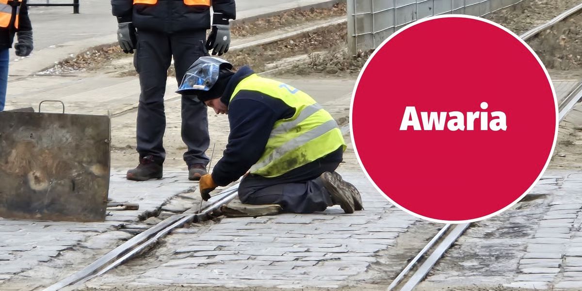 Infotram - Wrocław: Awaria torowiska na ul. Legnickiej. Zmiany tras tramwajów i komunikacja zastępcza